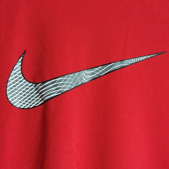 Nike Dri-Fit Youth Red Athletic Tshirt Shirt - Picture 5 of 7